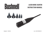 Bushnell Laser Bore Sighter Manual do usuário
