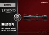 Bushnell Legend UHD Riflescopes (All Models) Manual do proprietário