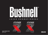 Bushnell Pro X7 Jolt 201400 Manual do usuário