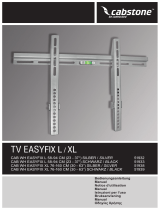 Cabstone TV EasyFix XL Guia de usuario