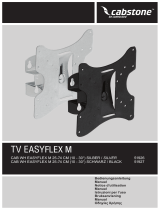 Cabstone TV EasyFlex M Guia de usuario