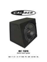 Caliber BC112S Manual do proprietário