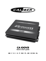 Caliber CA100V2 Manual do proprietário