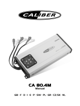 Caliber CA80.4M Manual do proprietário