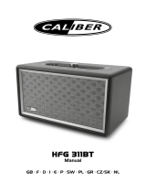 Caliber HFG311BT Manual do proprietário