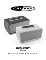 Caliber HFG411BT/W Manual do proprietário