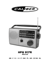 Caliber HPG317R Manual do proprietário