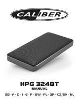 Caliber HPG324BT Guia rápido