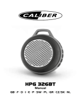 Caliber HPG326BT Manual do proprietário