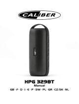 Caliber HPG327BT Manual do proprietário