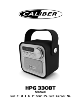Caliber HPG330BT Manual do proprietário