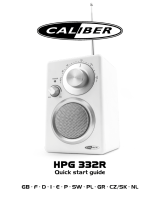 Caliber HPG332R Manual do proprietário