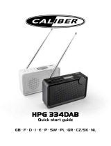 Caliber HPG334DAB Manual do proprietário