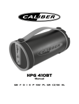 Caliber HPG410BT Manual do proprietário