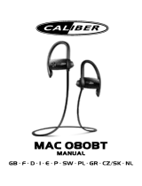 Caliber MAC080BT Manual do proprietário