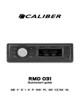 Caliber RMD031 Guia rápido