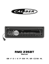 Caliber RMD235BT Manual do proprietário