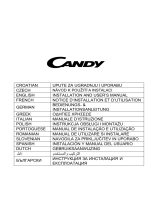 Candy CDG6CEB 60 CHIMNEY HOOD Manual do usuário