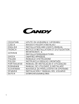 Candy CCE192X Chimney Cooker Hood Manual do usuário