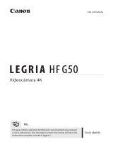 Canon LEGRIA HF G50 Guia rápido