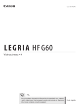 Canon LEGRIA HF G60 Guia rápido
