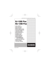 Casio MJ-120D Plus Manual do usuário