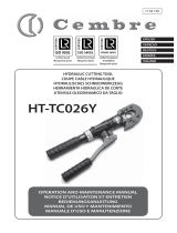 Cembre HT-TC026Y Manual do usuário