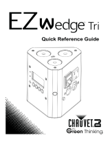 Chauvet EZ EZ Wedge Tri Stage Light Manual do proprietário