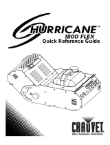 Chauvet Hurricane 1800 Flex Manual do usuário