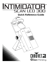 Chauvet Intimidator Scan LED 300 Guia de referência
