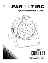Chauvet SlimPAR Tri 7 IRC Guia de referência