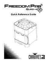 CHAUVET DJ Freedom Par Quad-4 IP Guia de usuario