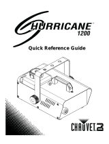 CHAUVET DJ Hurricane 1200 Guia de referência