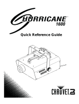 CHAUVET DJ Hurricane 1600 Guia de referência