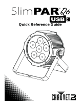 CHAUVET DJ SlimPAR Q6 USB Guia de referência