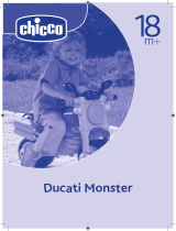 Chicco DUCATI MONSTER Manual do proprietário