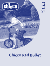 Chicco RED BULLET BALANCE BIKE Manual do usuário