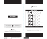 Corsair RM750x Alimentation PC Manual do usuário