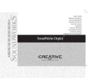 Creative DESKTOP THEATRE 5.1 DTT2500 DIGITAL Manual do usuário