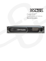 Crest Audio CLh 6000C Manual do usuário