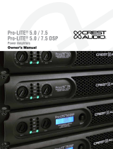 Crest Audio Pro-LITE 7.5 Manual do usuário