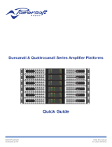 powersoft Quattrocanali Series Manual do usuário