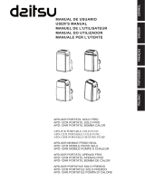 Daitsu APD9-CRV2 / APD12-CRV2 Manual do usuário
