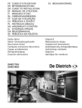 De Dietrich DHD786X Manual do proprietário