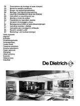 De Dietrich DHG1136X Instruções de operação