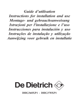 De Dietrich DHG370XP1 Manual do proprietário