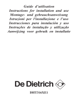 DeDietrich DHT1119X Manual do usuário