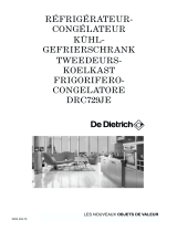 De Dietrich DRC729JE Manual do proprietário