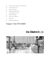 De Dietrich Teppan Yaki DTE1068X Manual do proprietário