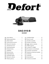 Defort DAG-910-B Manual do usuário